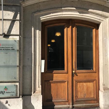 Ferienwohnung Quartier Gare-Mont-Blanc Genf Exterior foto