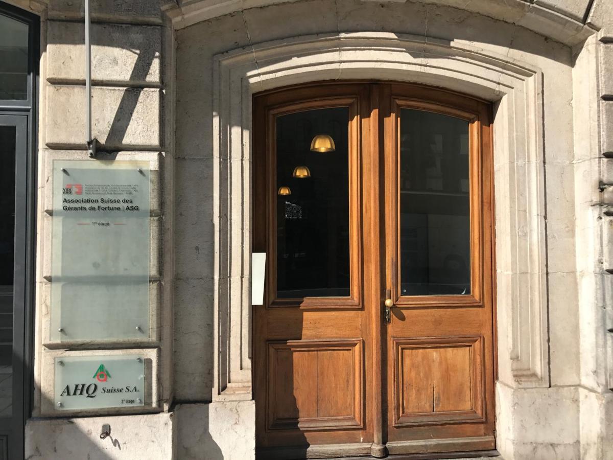Ferienwohnung Quartier Gare-Mont-Blanc Genf Exterior foto