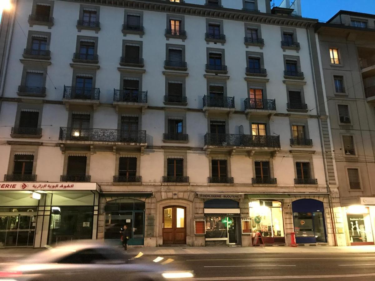 Ferienwohnung Quartier Gare-Mont-Blanc Genf Exterior foto